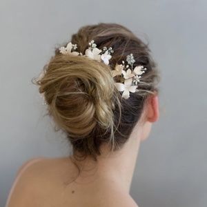 Twigs and Honey Cherry Blossom Hair Pin & Comb Set
